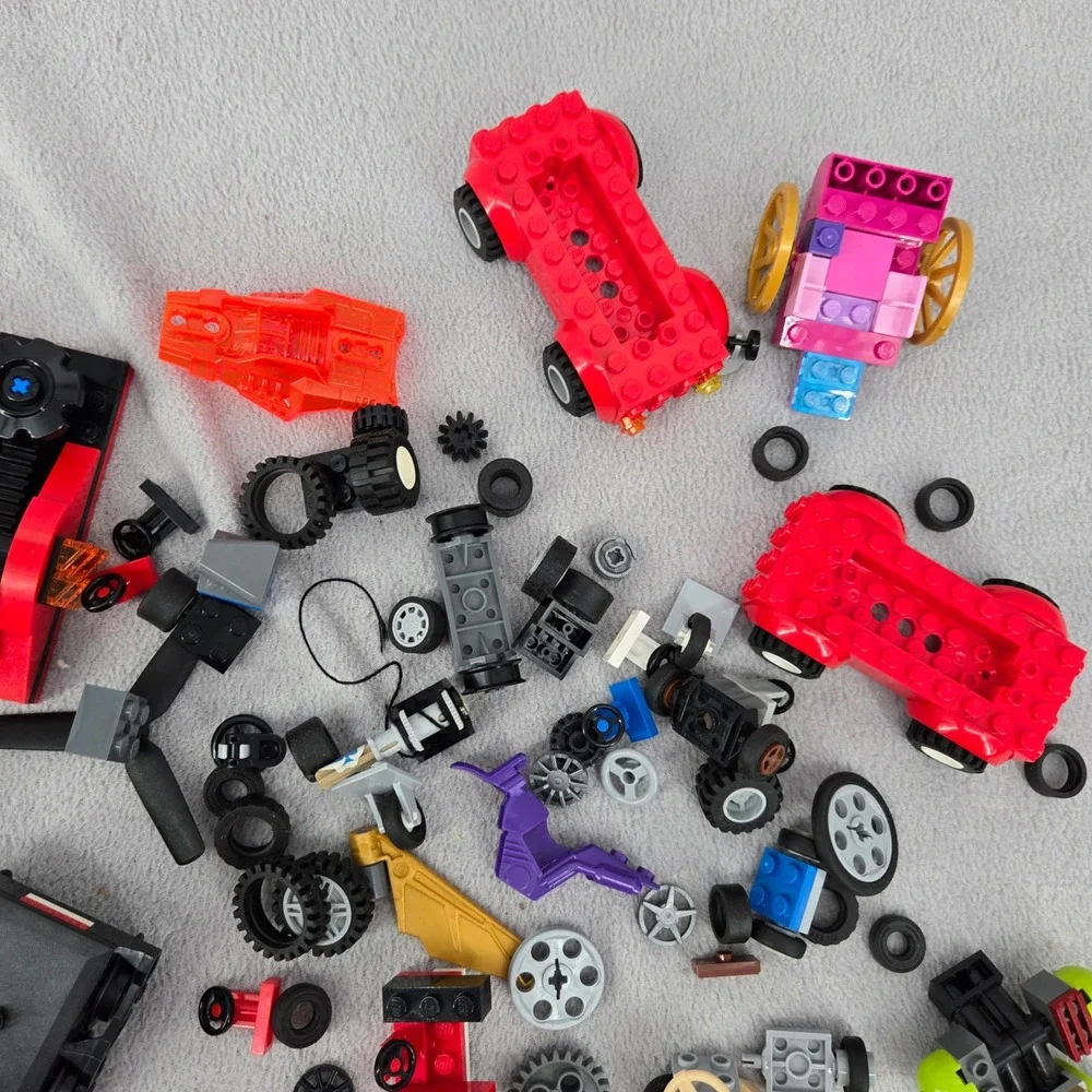 LEGO Mixed Bulk Lot Assorted Building Bricks Vehicle Parts Kids Creative Play